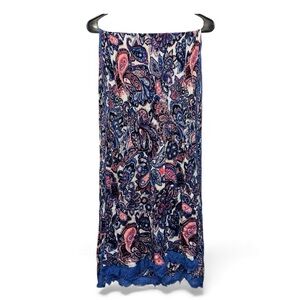 Boho Paisley Print Scarf